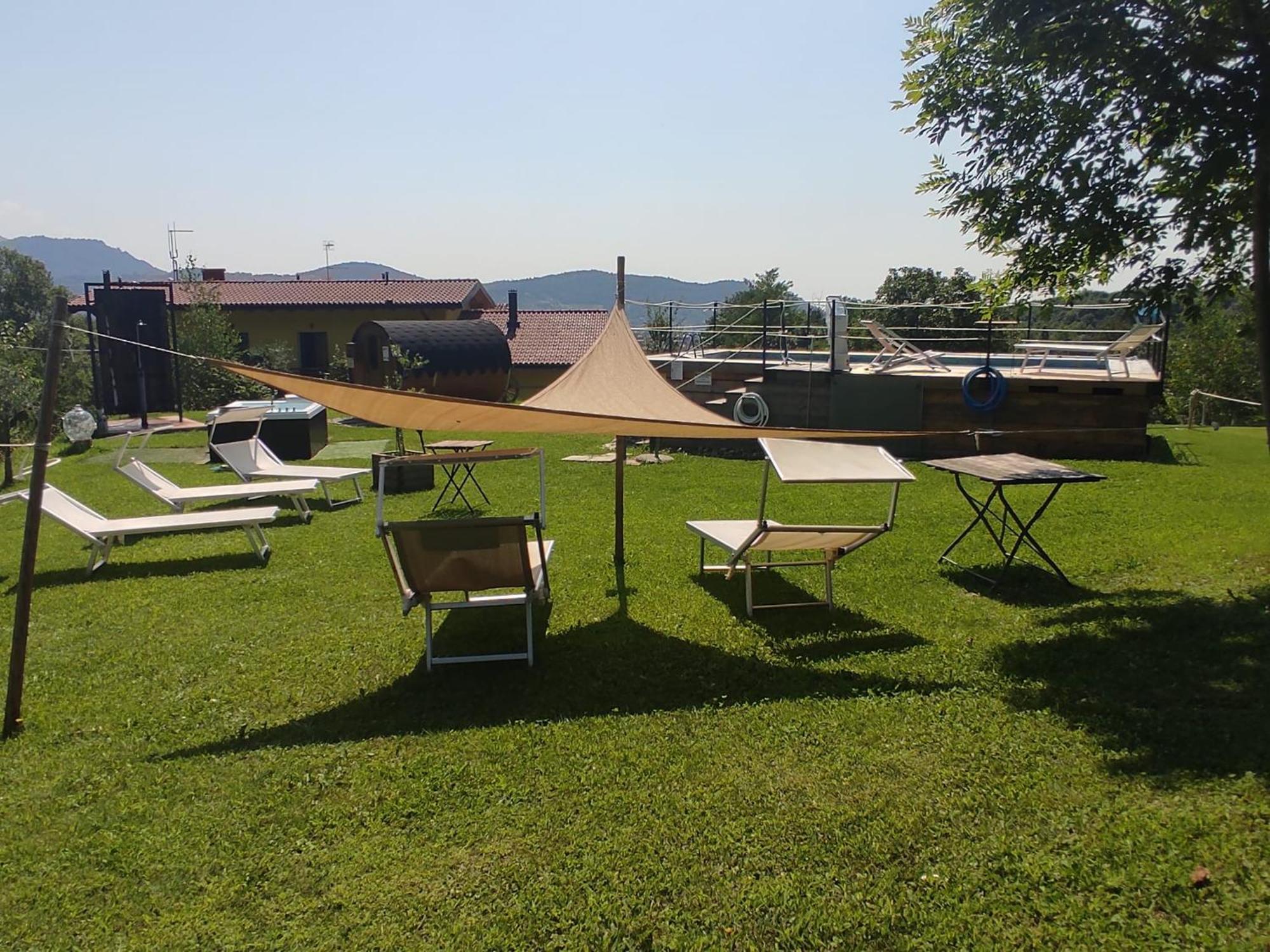 Agriturismo La Soglia Del Parco Ranica Luaran gambar
